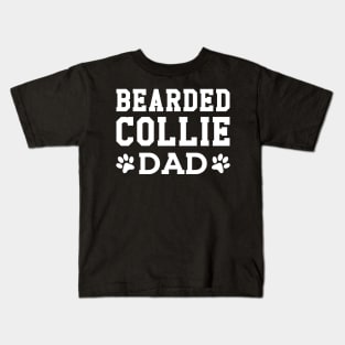 Bearded Collie Dad Kids T-Shirt